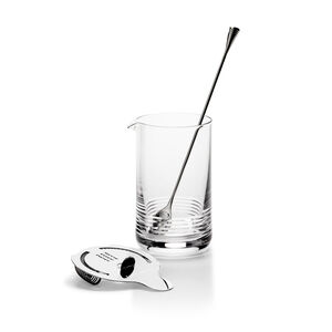 Bentley Mixing Glass Set Includes Mixing Glass Stir Spoon Strainer, medium